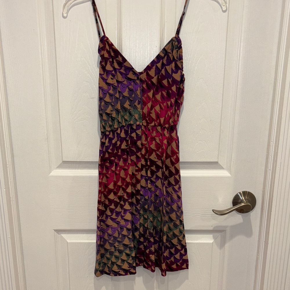 Colorful ombré dress